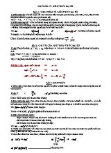 Đề cương ôn thi Toán Lớp 7 - Chương IV Biểu thức đại số